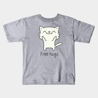 Free hugs from cat Kids T-Shirt